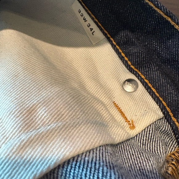 NWT Buck Mason Deep Indigo Japanese Denim Ford Standard 32x34 Retail $198 - Picture 8 of 9